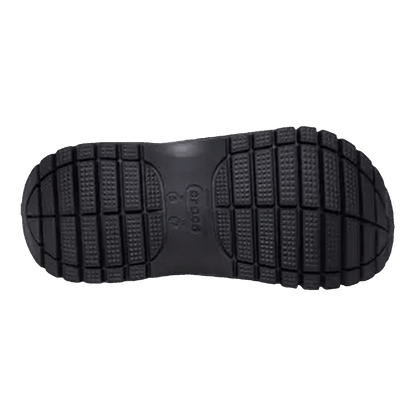 Crocs Classic Mega Crush Clog Black Sohle