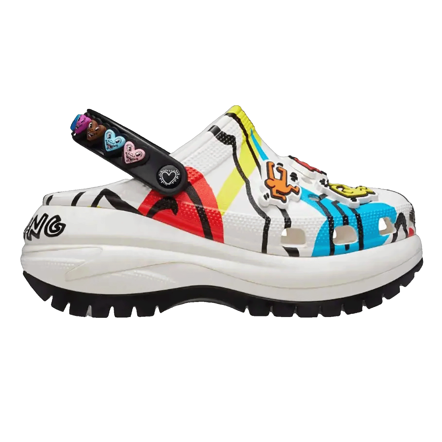Crocs Classic Mega Crush Clog Keith Haring
