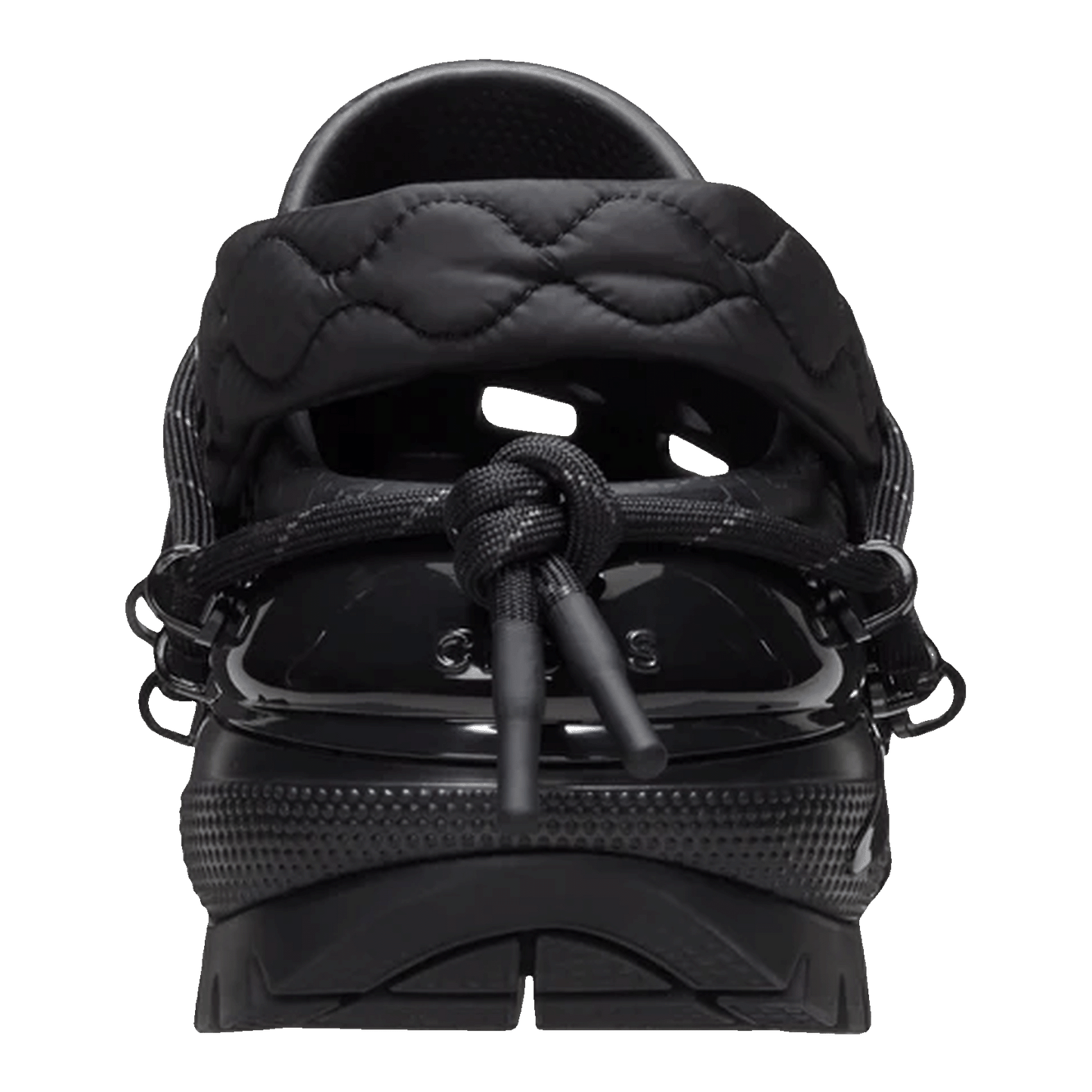 Crocs Classic Mega Crush Clog Rauw Alejandro Black Back