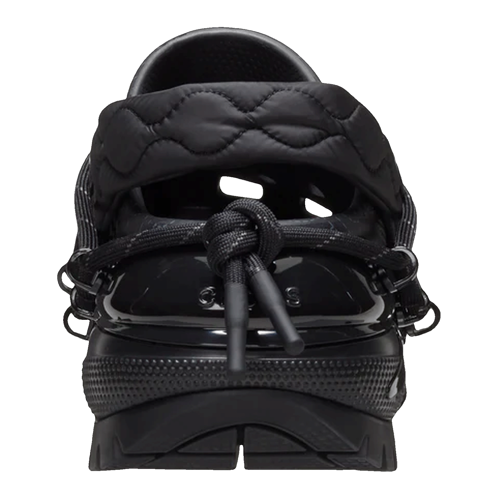 Crocs Classic Mega Crush Clog Rauw Alejandro Black Back