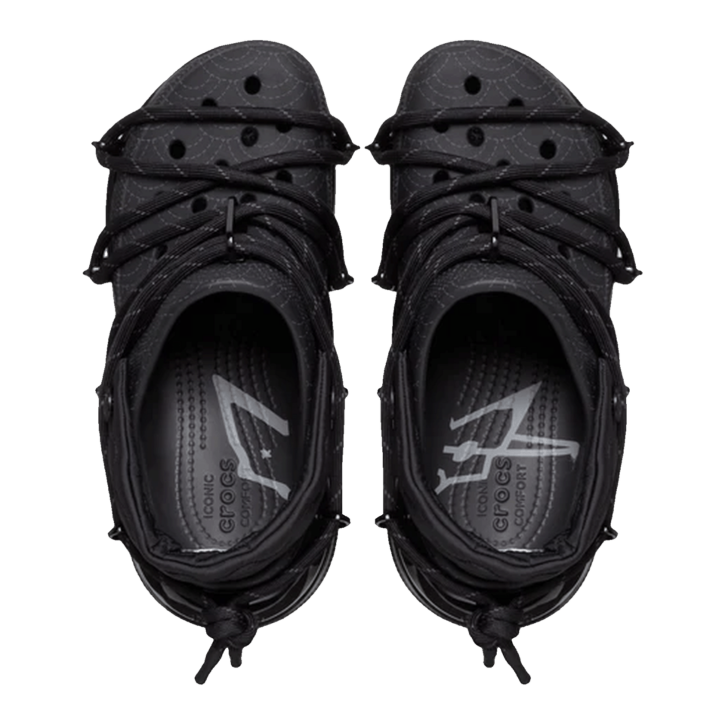 Crocs Classic Mega Crush Clog Rauw Alejandro Black Oben