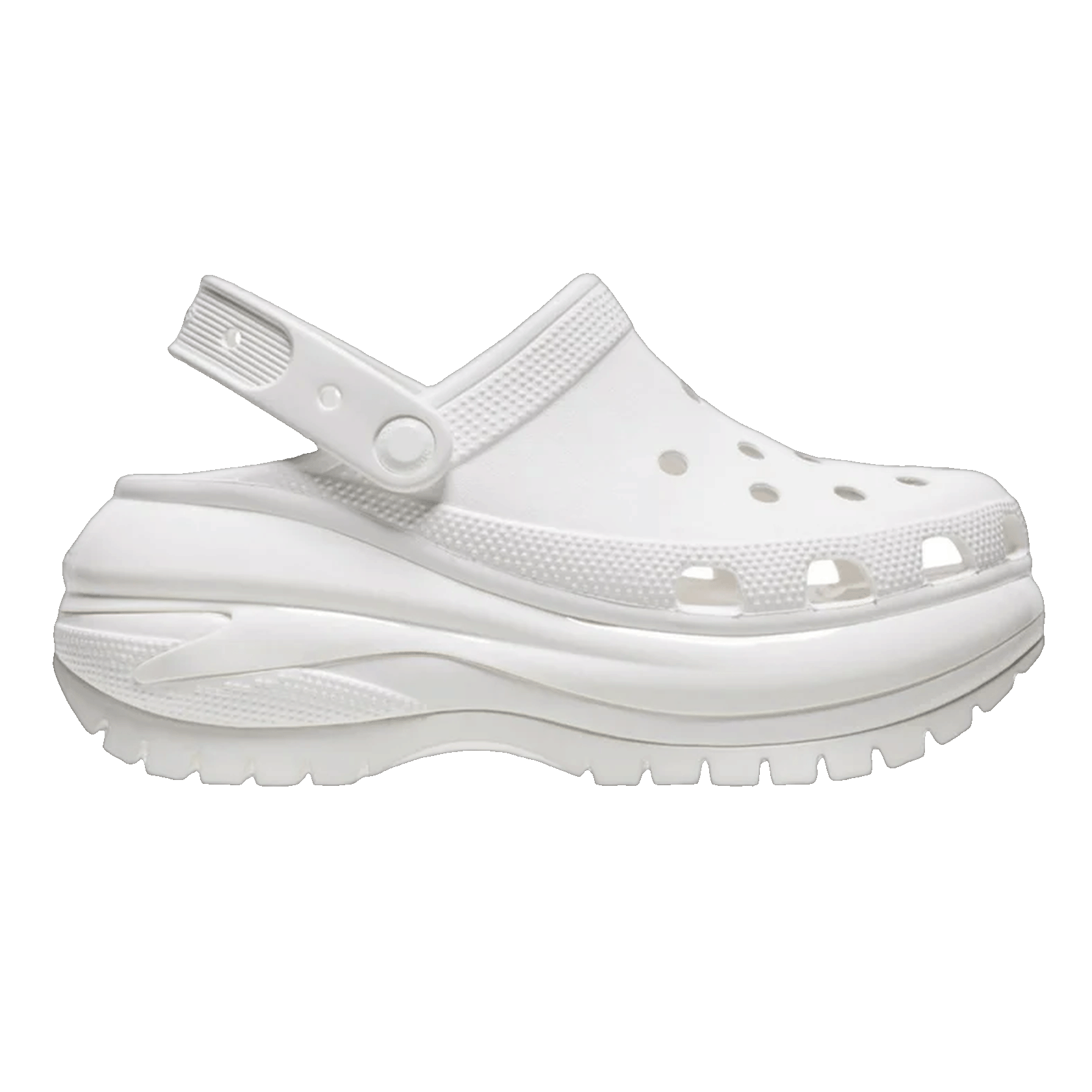 Crocs Classic Mega Crush Clog White