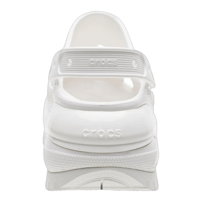 Crocs Classic Mega Crush Clog White Back