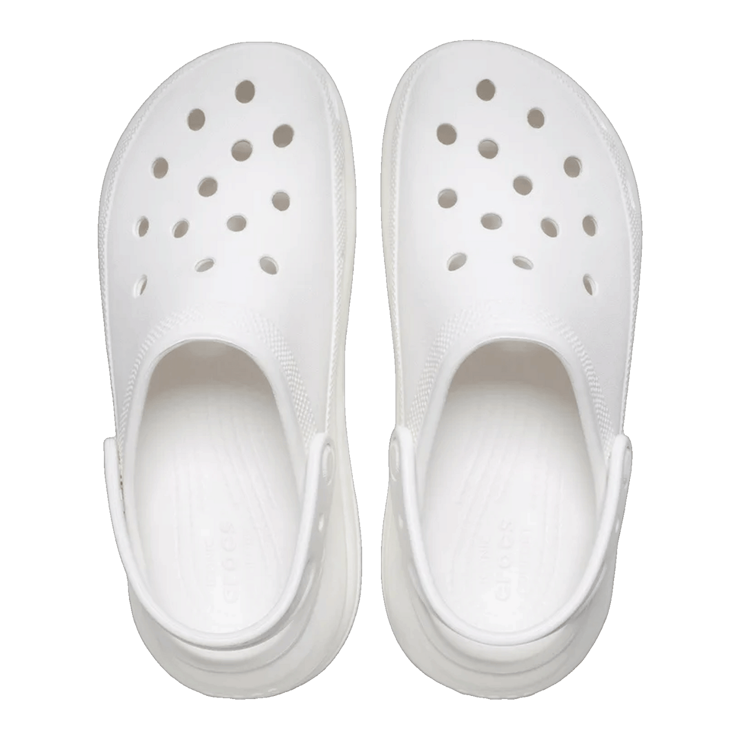 Crocs Classic Mega Crush Clog White Oben