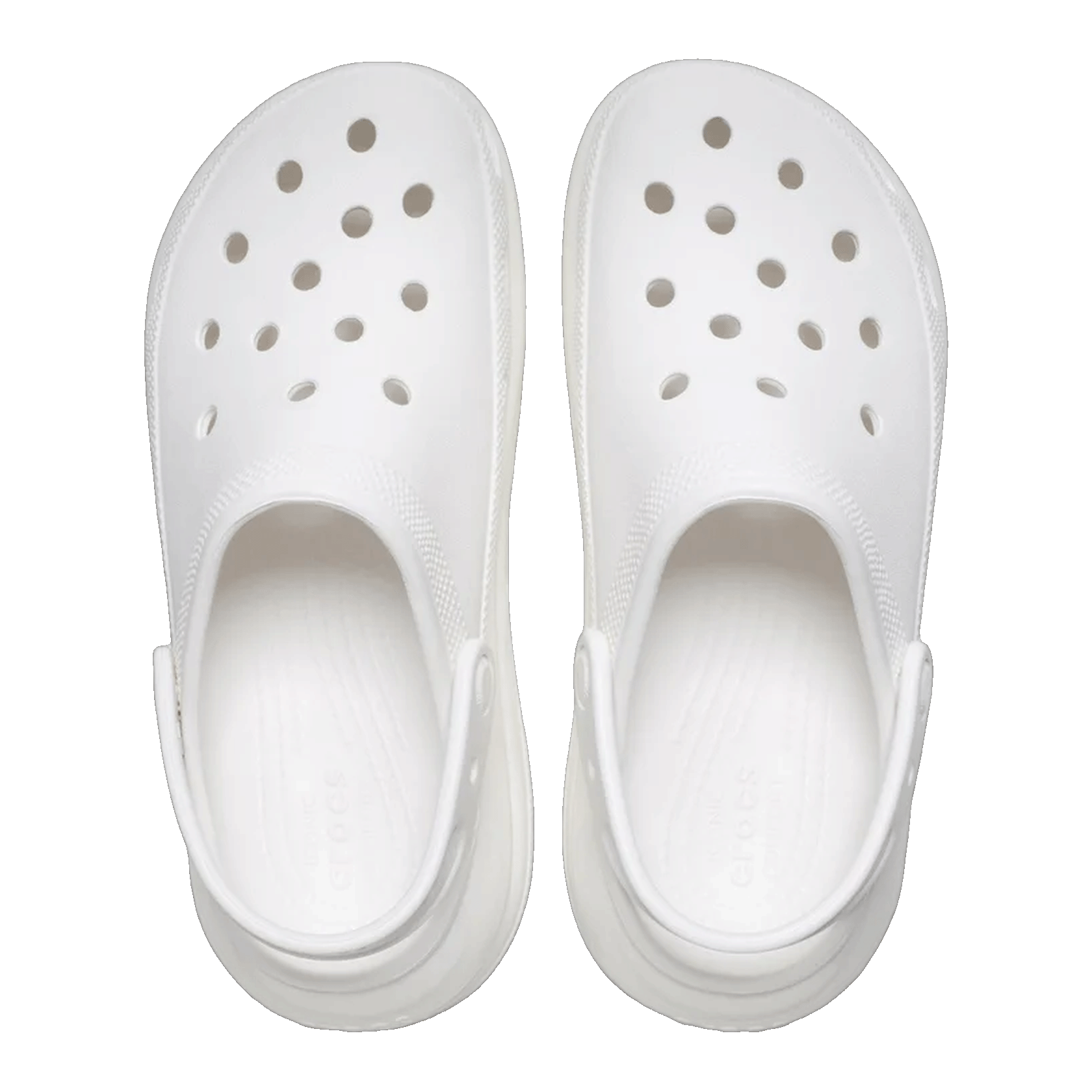 Crocs Classic Mega Crush Clog White Oben