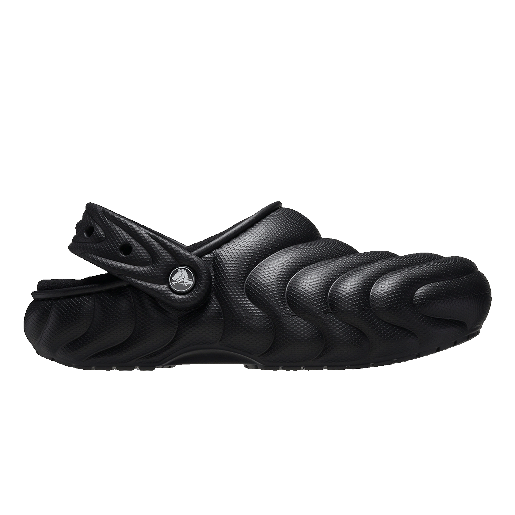 Crocs Classic Overpuff Lined Clog Black