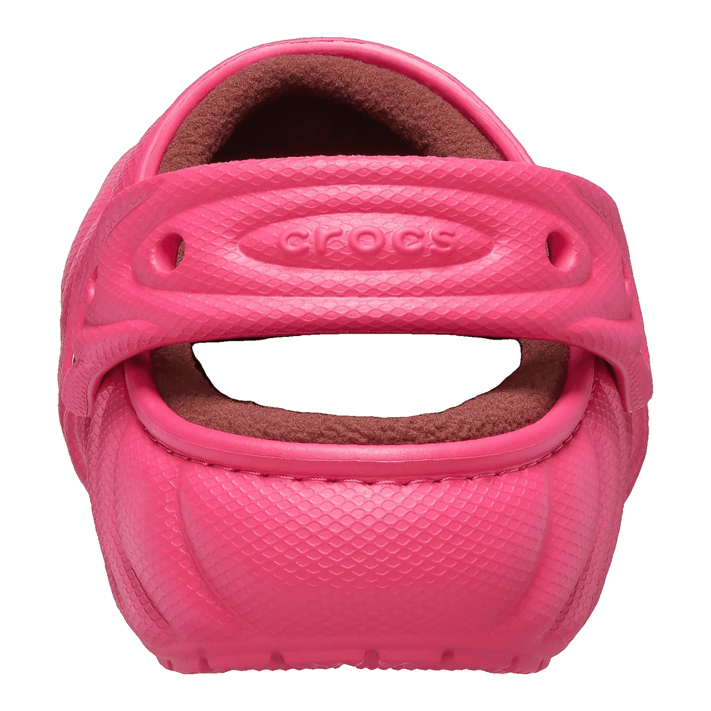 Crocs Classic Overpuff Lined Clog Dragon Fruit Back