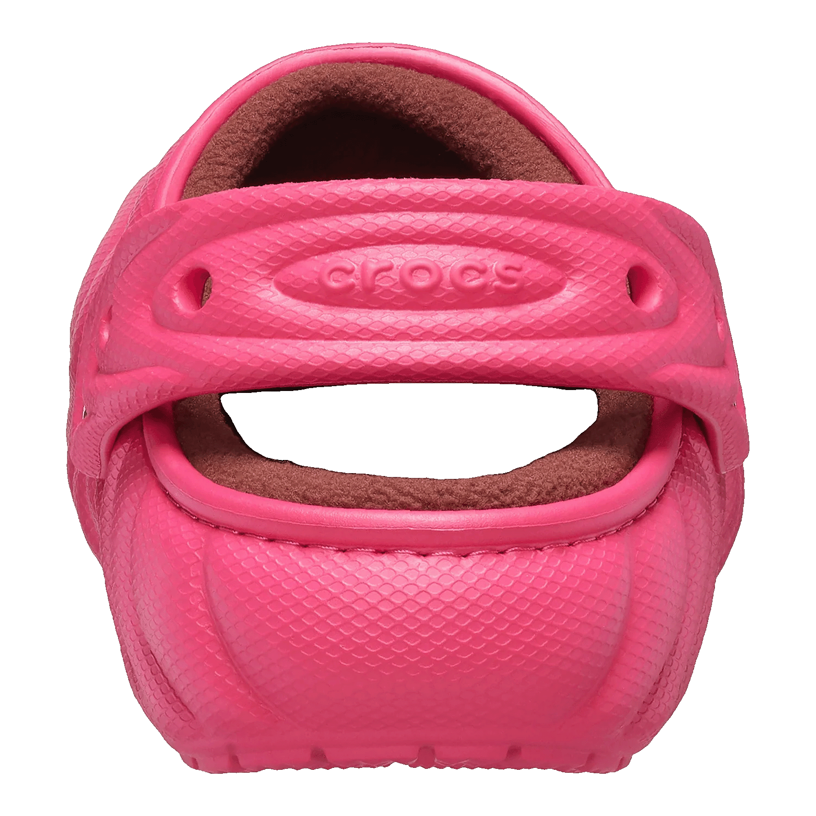 Crocs Classic Overpuff Lined Clog Dragon Fruit Back