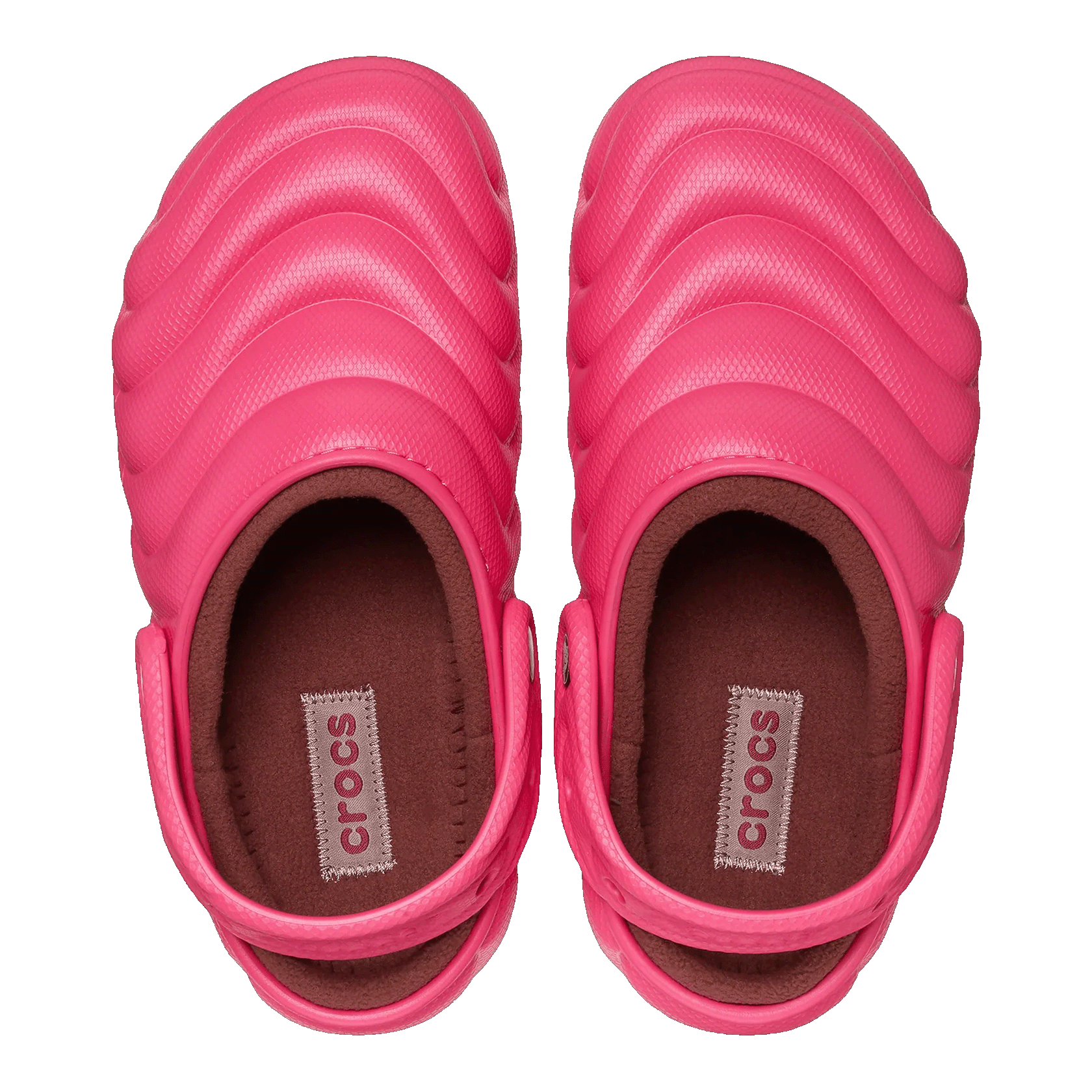 Crocs Classic Overpuff Lined Clog Dragon Fruit Oben