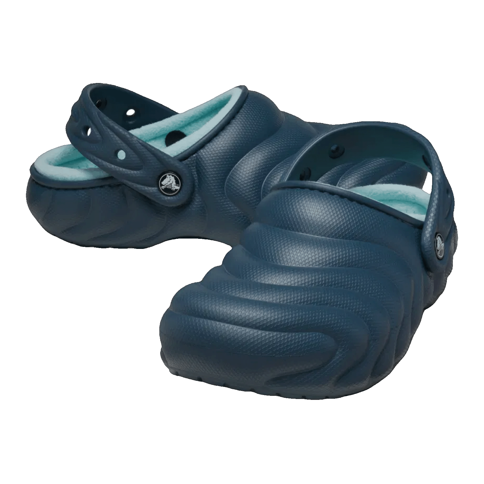 Crocs Classic Overpuff Lined Clog Nightfall Side
