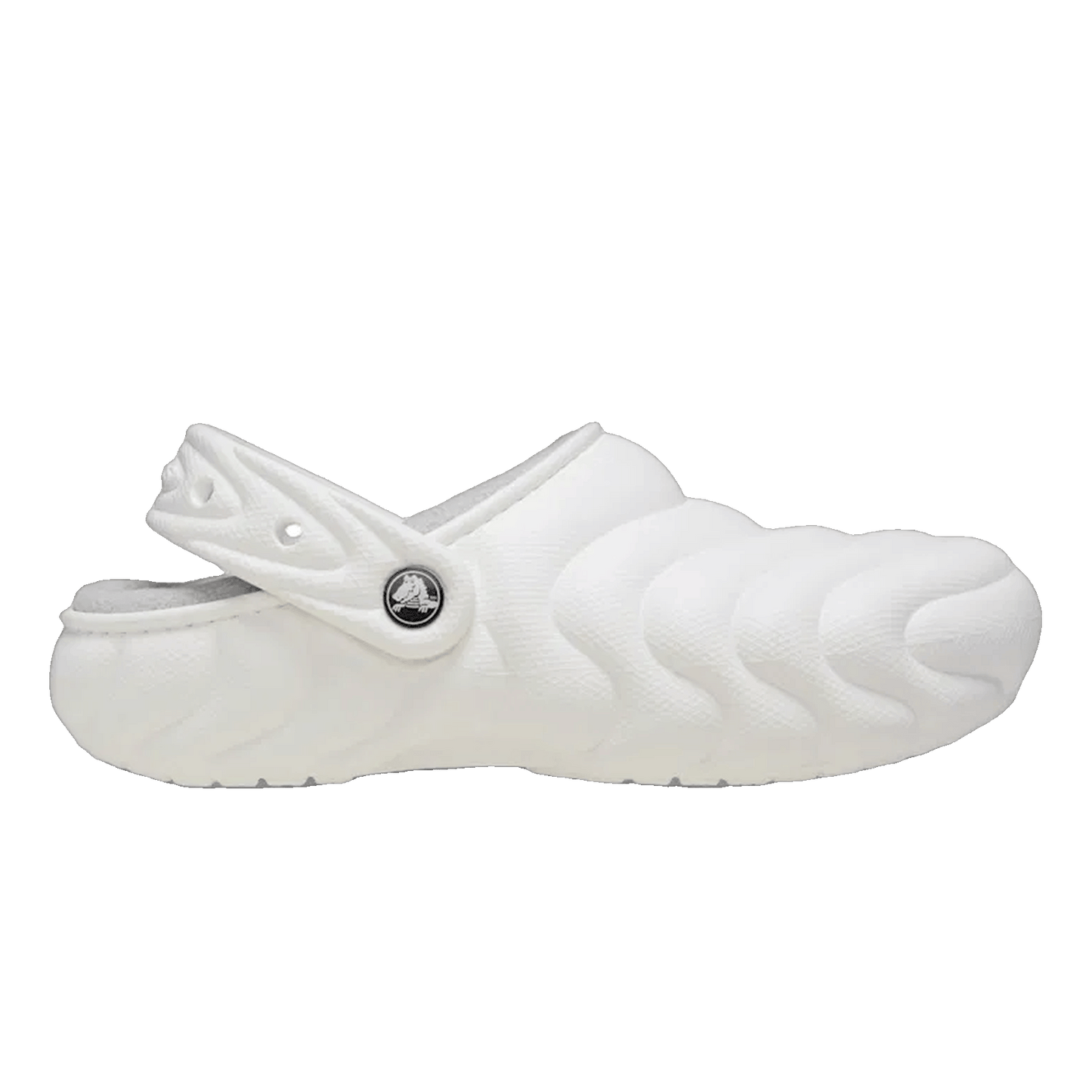 Crocs Classic Overpuff Lined Clog White