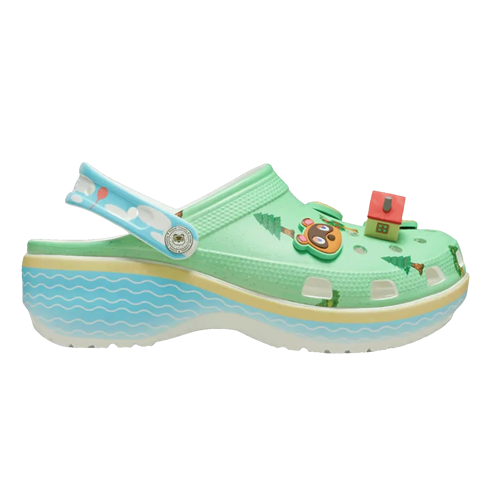 Crocs Classic Platform Clog Animal Crossing (W)