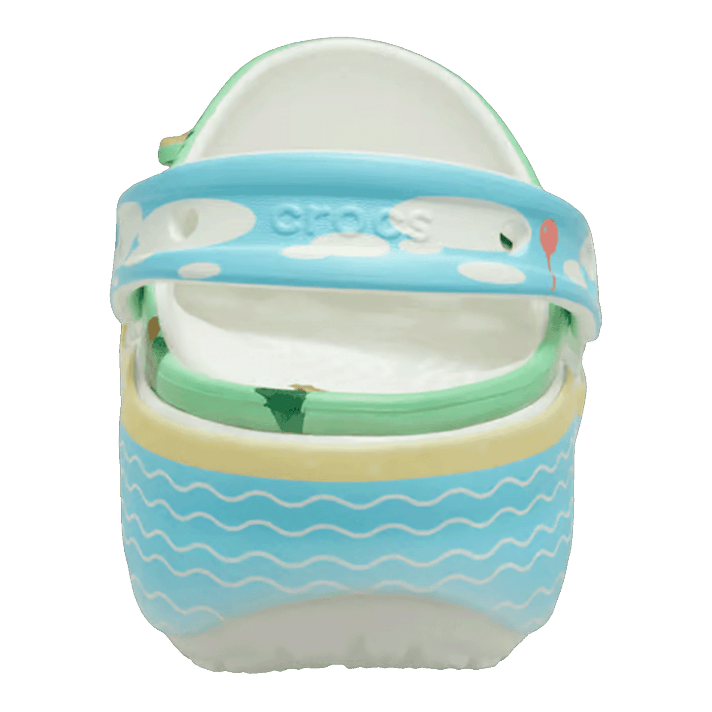 Crocs Classic Platform Clog Animal Crossing (W) Back