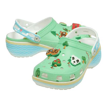 Crocs Classic Platform Clog Animal Crossing (W) Side