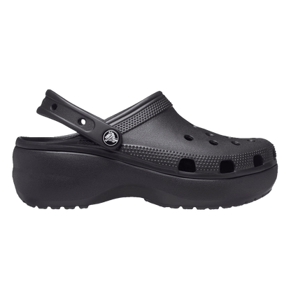 Crocs Classic Platform Clog Black (W)