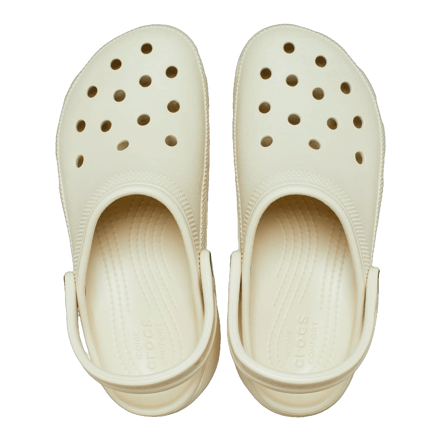 Crocs Classic Platform Clog Bone (W) Oben