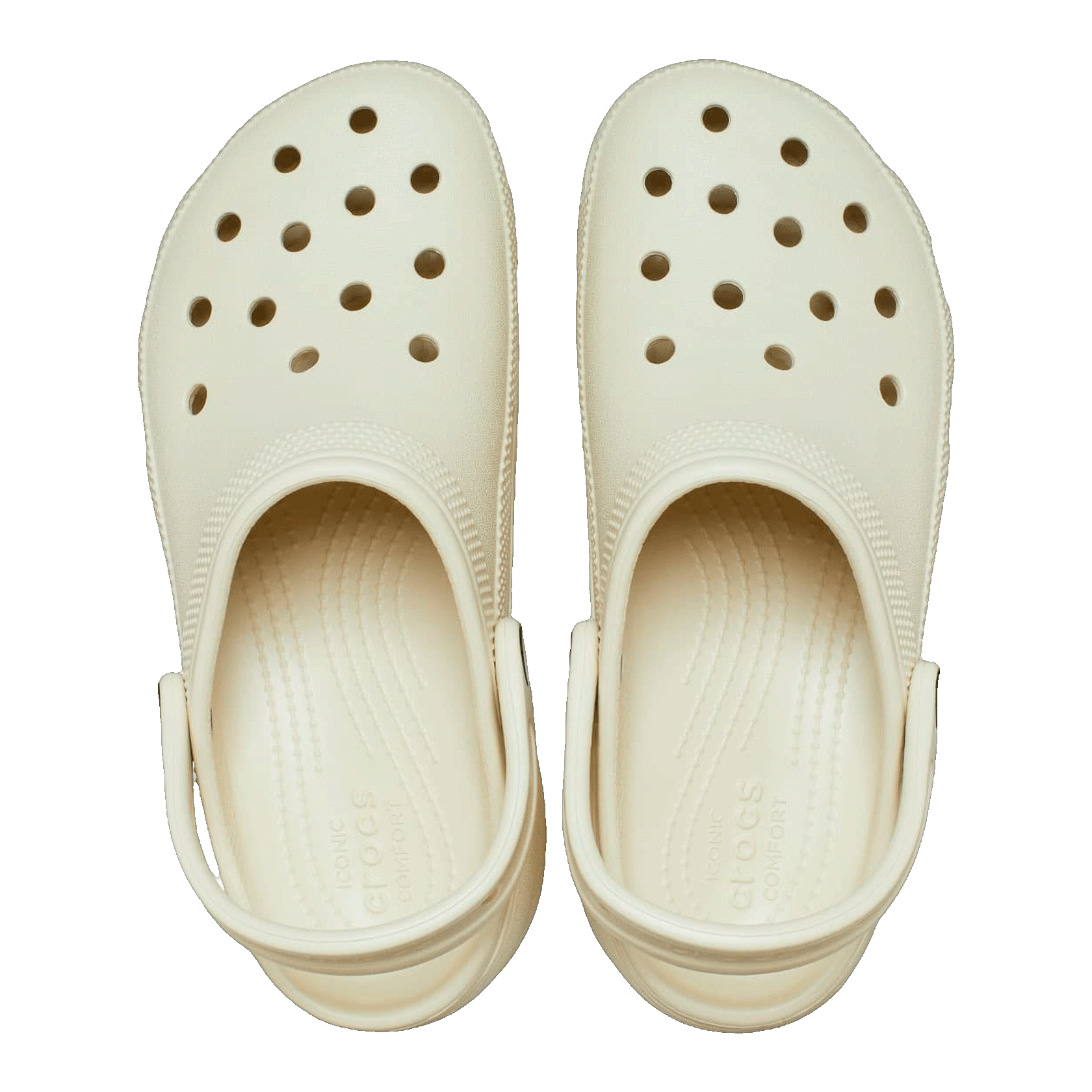 Crocs Classic Platform Clog Bone (W) Oben