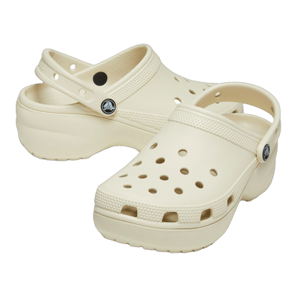 Crocs Classic Platform Clog Bone (W) Side