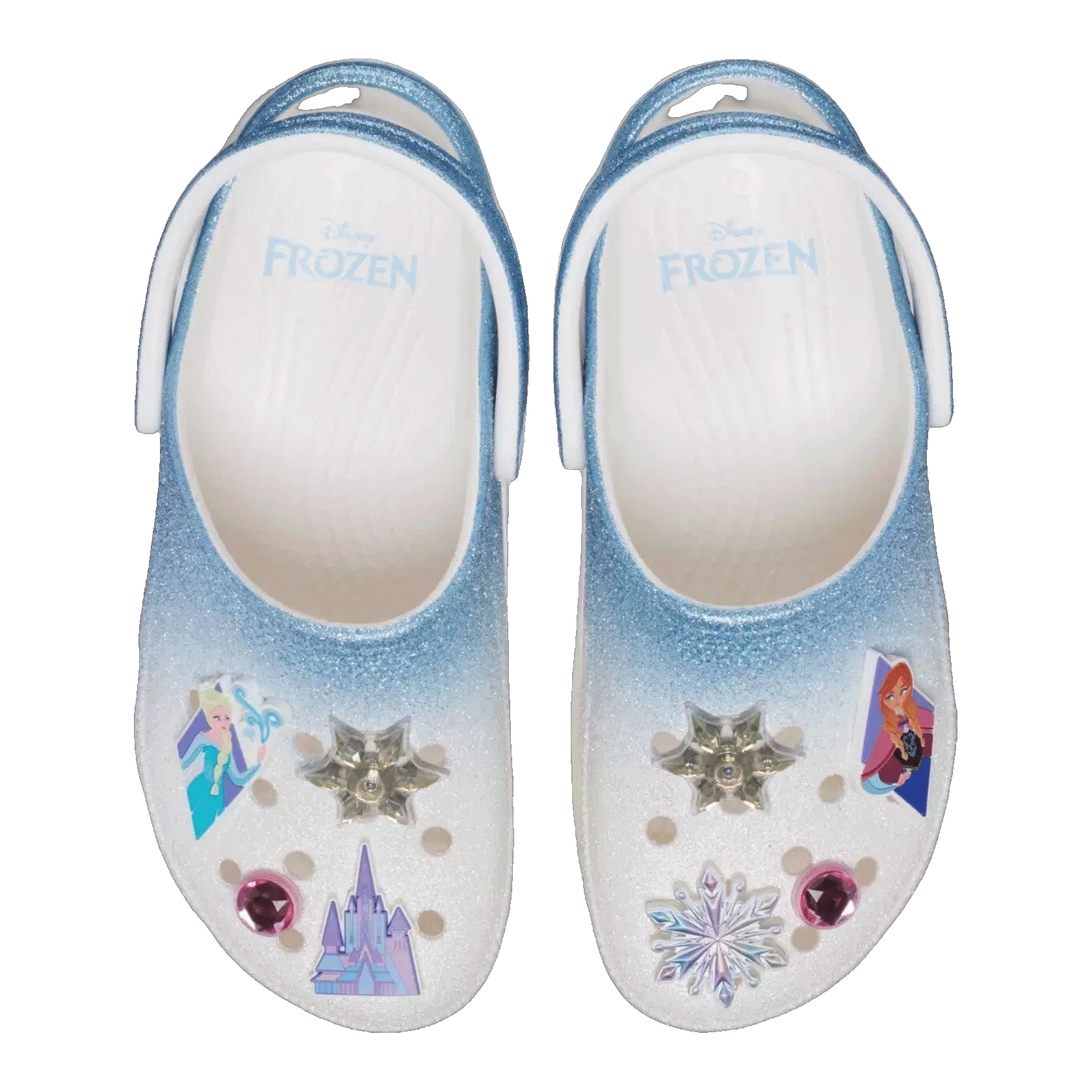 Crocs Classic Platform Clog Disney Frozen (W) Oben