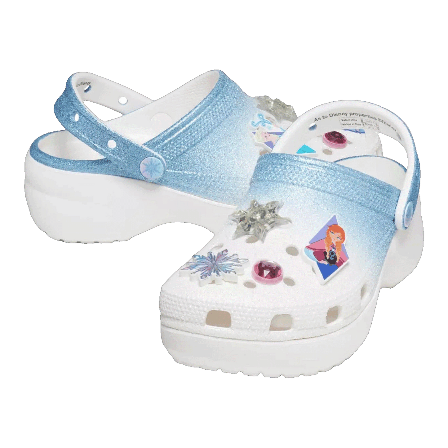 Crocs Classic Platform Clog Disney Frozen (W) Side