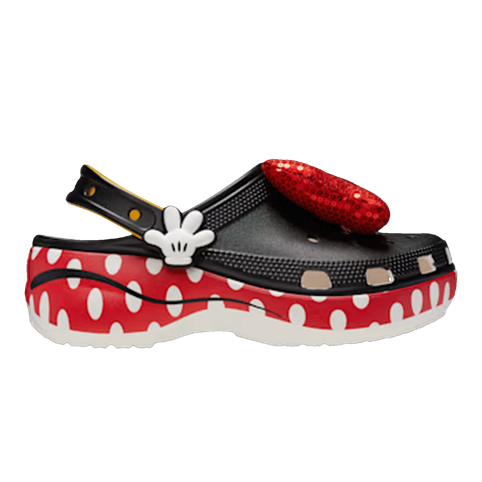 Crocs Classic Platform Clog Disney Minnie Mouse (W)