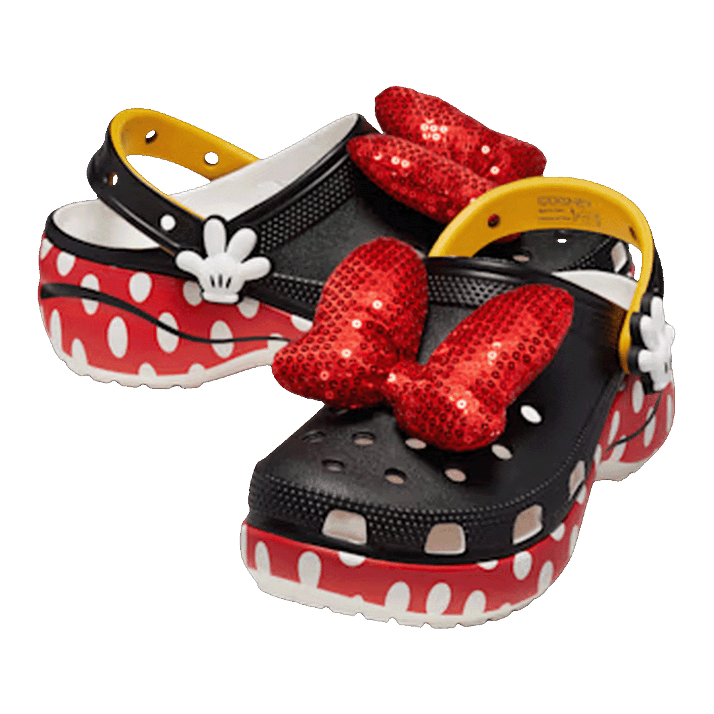 Crocs Classic Platform Clog Disney Minnie Mouse (W) Side