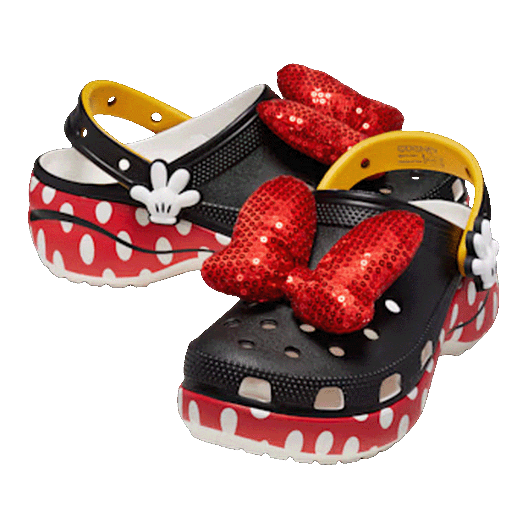 Crocs Classic Platform Clog Disney Minnie Mouse (W) Side
