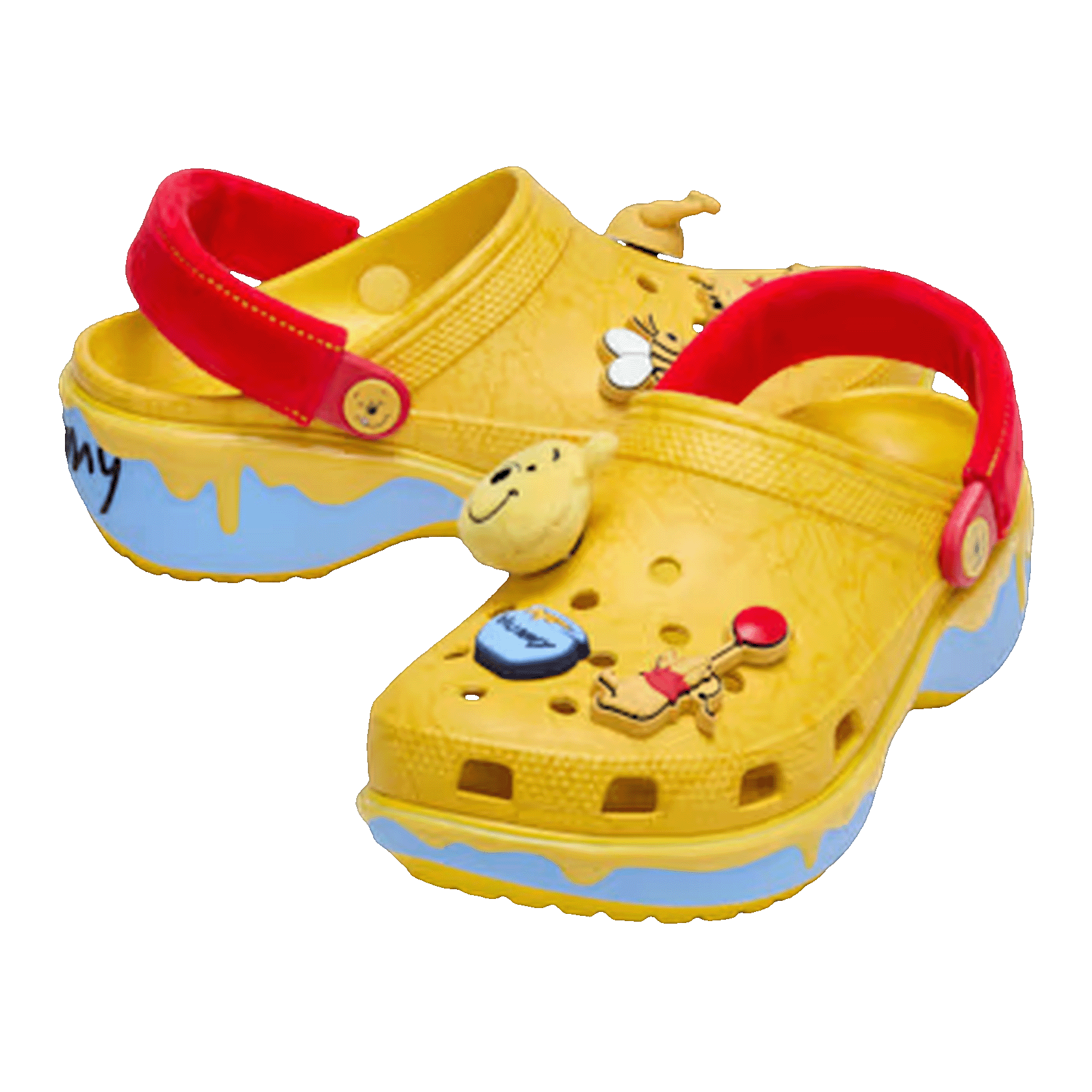 Crocs Classic Platform Clog Disney Winnie the Pooh (W) Side