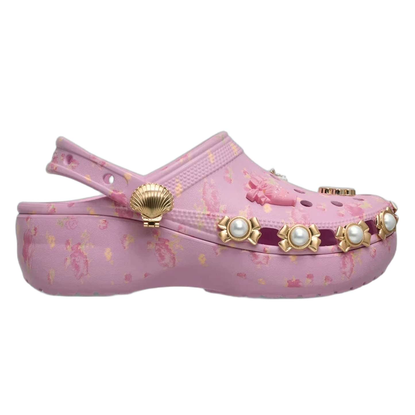 Crocs Classic Platform Clog LoveShackFancy Ballerina Pink (W) 212788-6GD