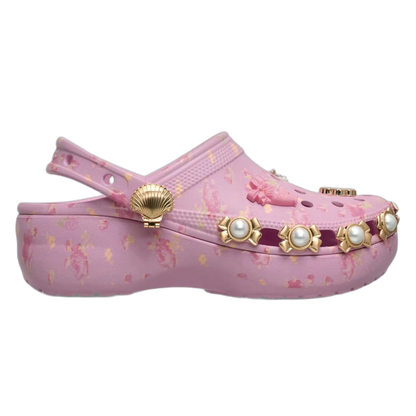 Crocs Classic Platform Clog LoveShackFancy Ballerina Pink (W) 212788-6GD