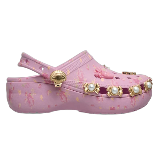 Crocs Classic Platform Clog LoveShackFancy Ballerina Pink (W) 212788-6GD