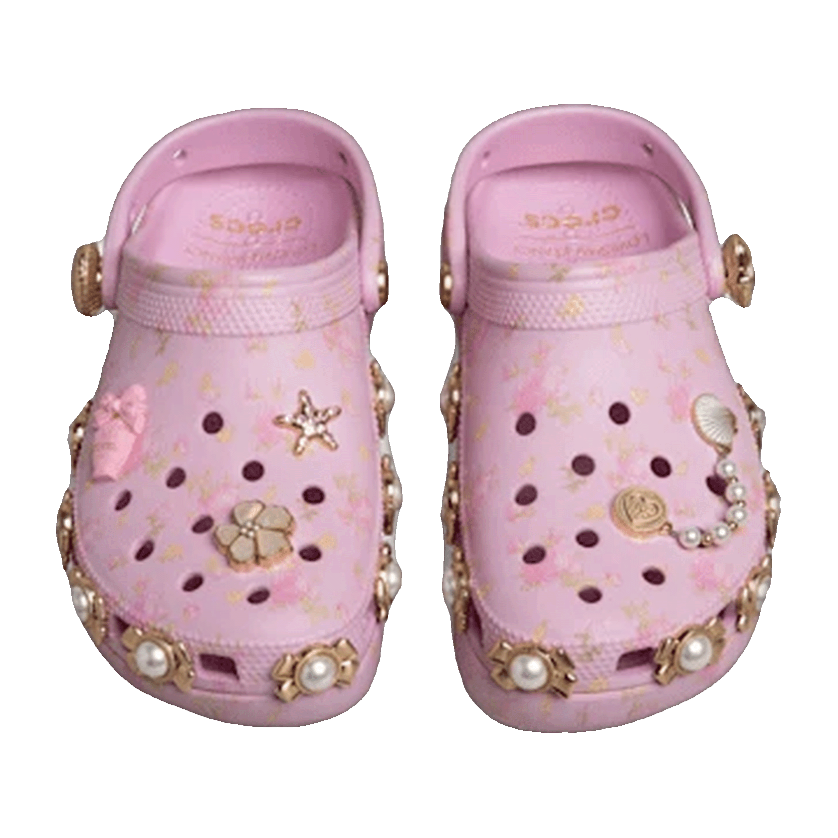 Crocs Classic Platform Clog LoveShackFancy Ballerina Pink (W) Oben 212788-6GD