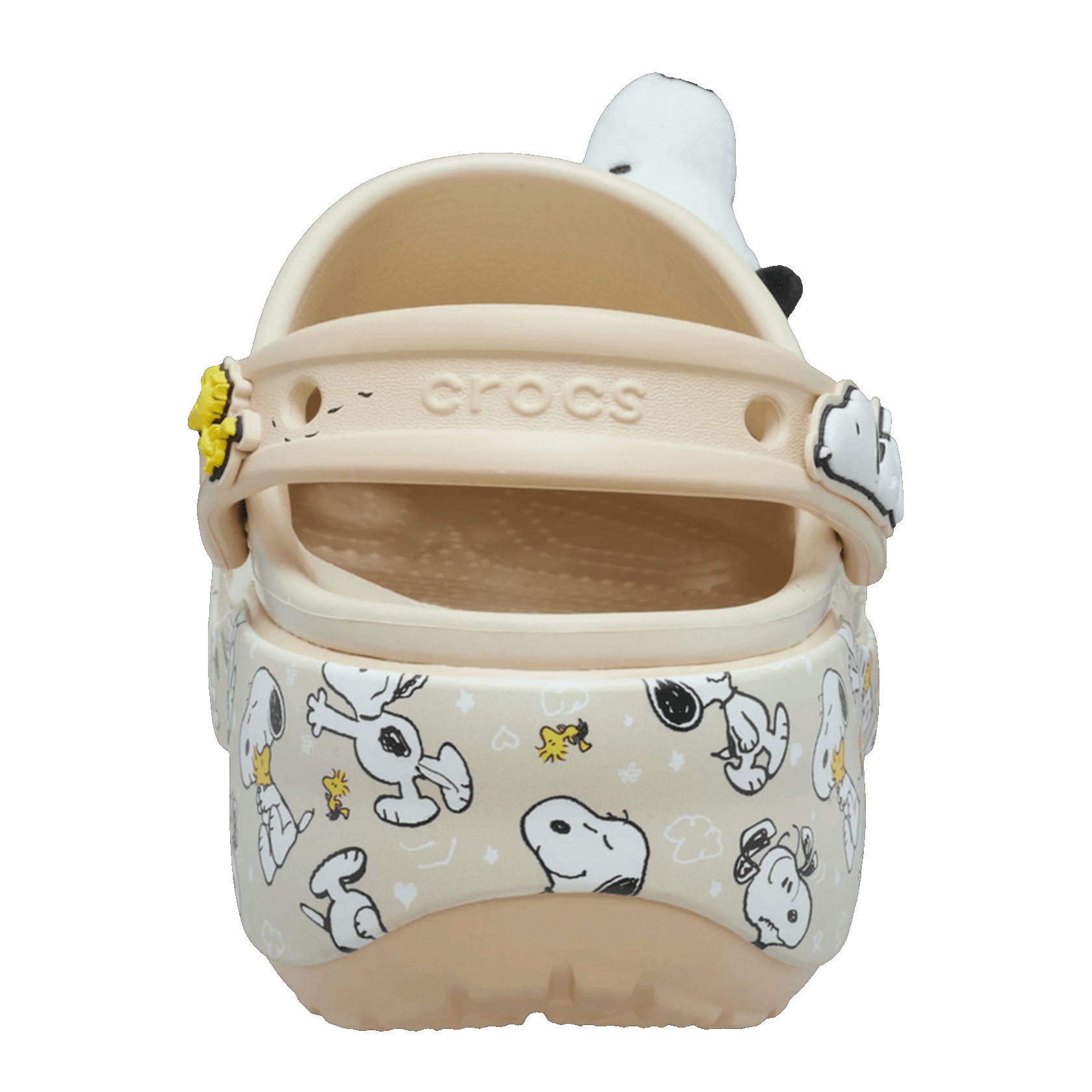 Crocs Classic Platform Clog Peanuts (W) Back 212118-90H
