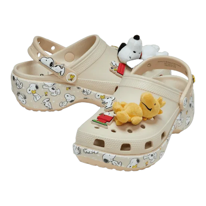 Crocs Classic Platform Clog Peanuts (W) Side 212118-90H