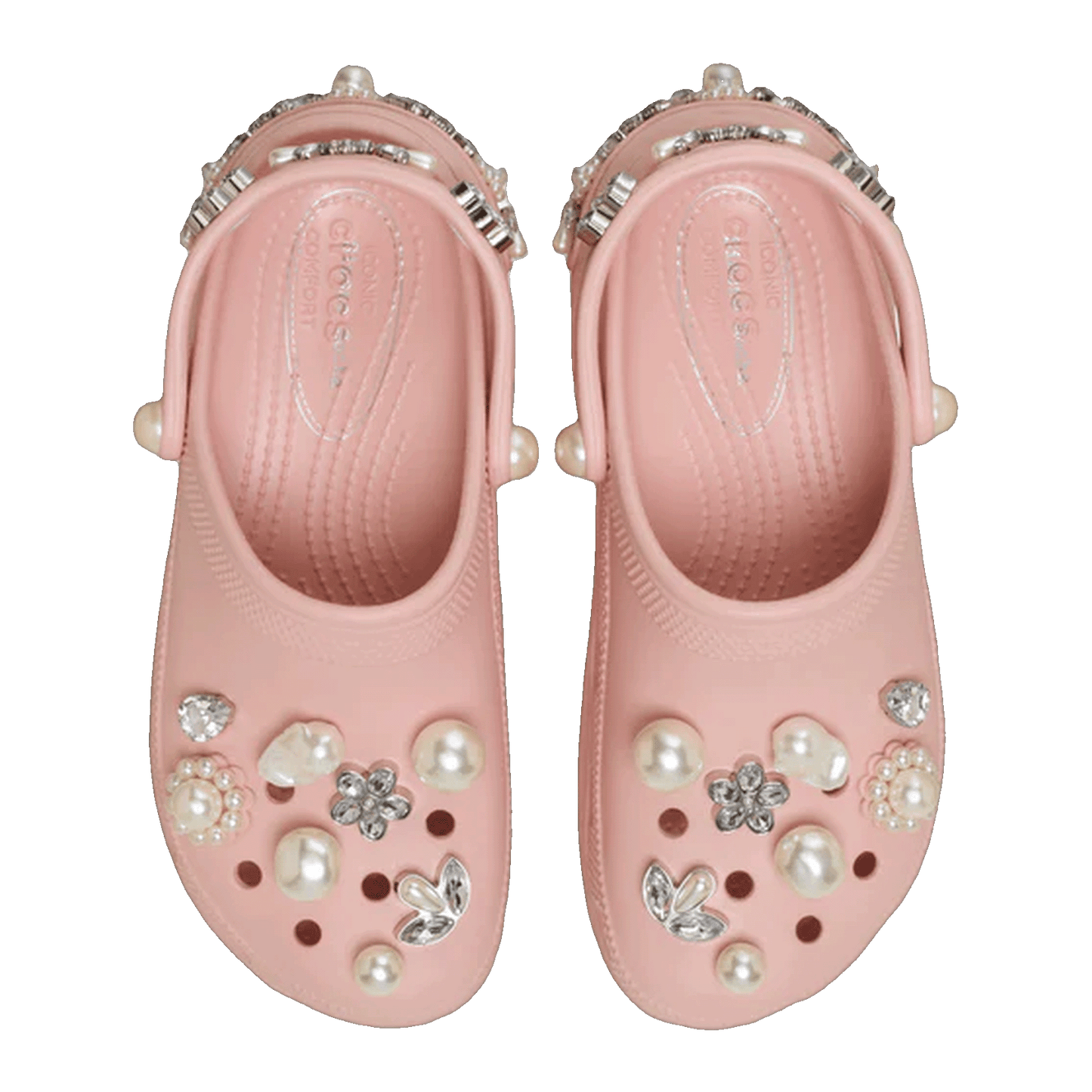 Crocs Classic Platform Clog Simone Rocha Pink Rose (W) Oben
