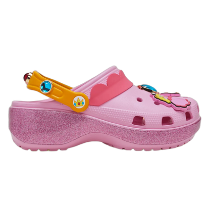 Crocs Classic Platform Clog Super Mario Bros. Princess Peach (W) 212137-90H