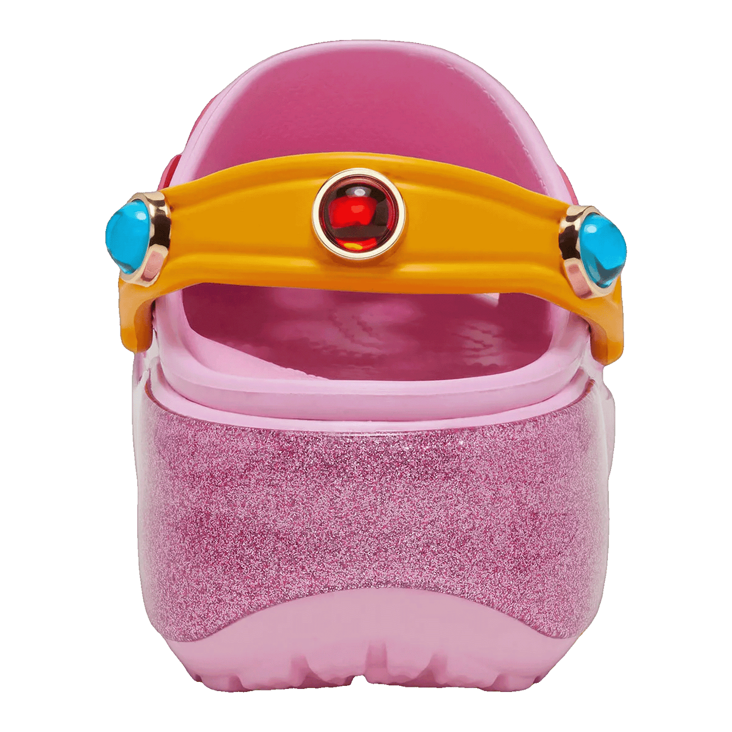 Crocs Classic Platform Clog Super Mario Bros. Princess Peach (W) Back 212137-90H