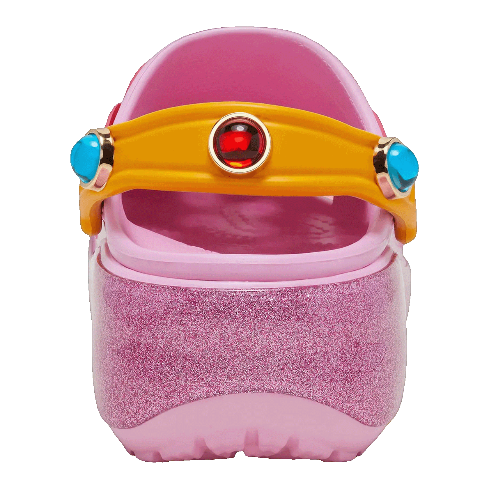 Crocs Classic Platform Clog Super Mario Bros. Princess Peach (W) Back 212137-90H