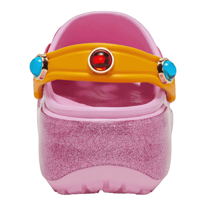 Crocs Classic Platform Clog Super Mario Bros. Princess Peach (W) Back 212137-90H