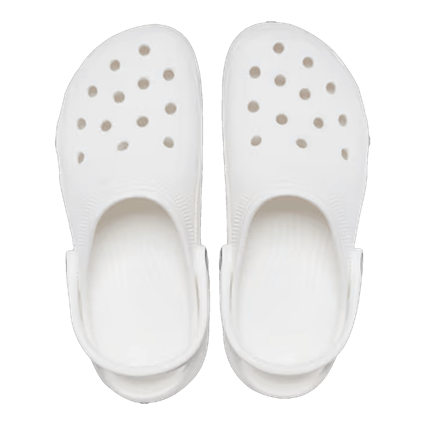 Crocs Classic Platform Clog White (W) Oben