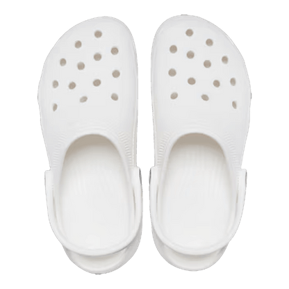 Crocs Classic Platform Clog White (W) Oben
