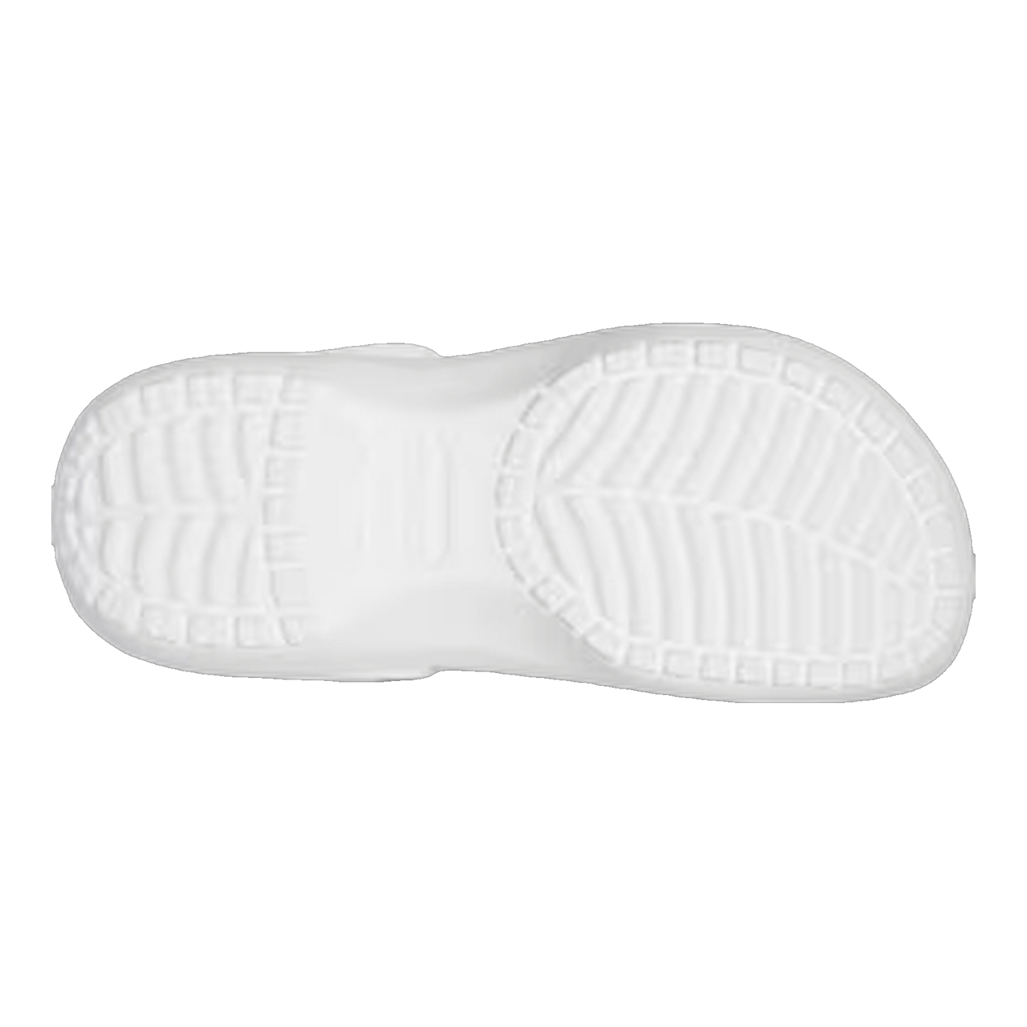 Crocs Classic Platform Clog White (W) Sohle