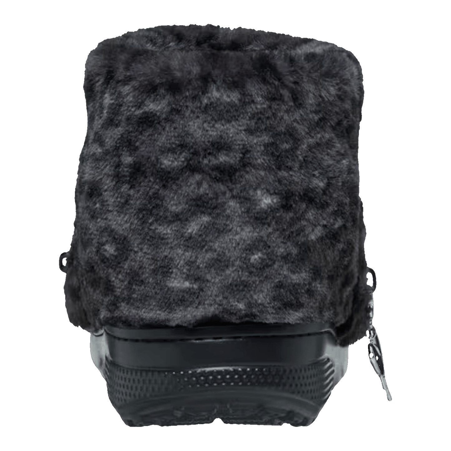 Crocs Classic Unfurgettable Boot Black Leopard Back