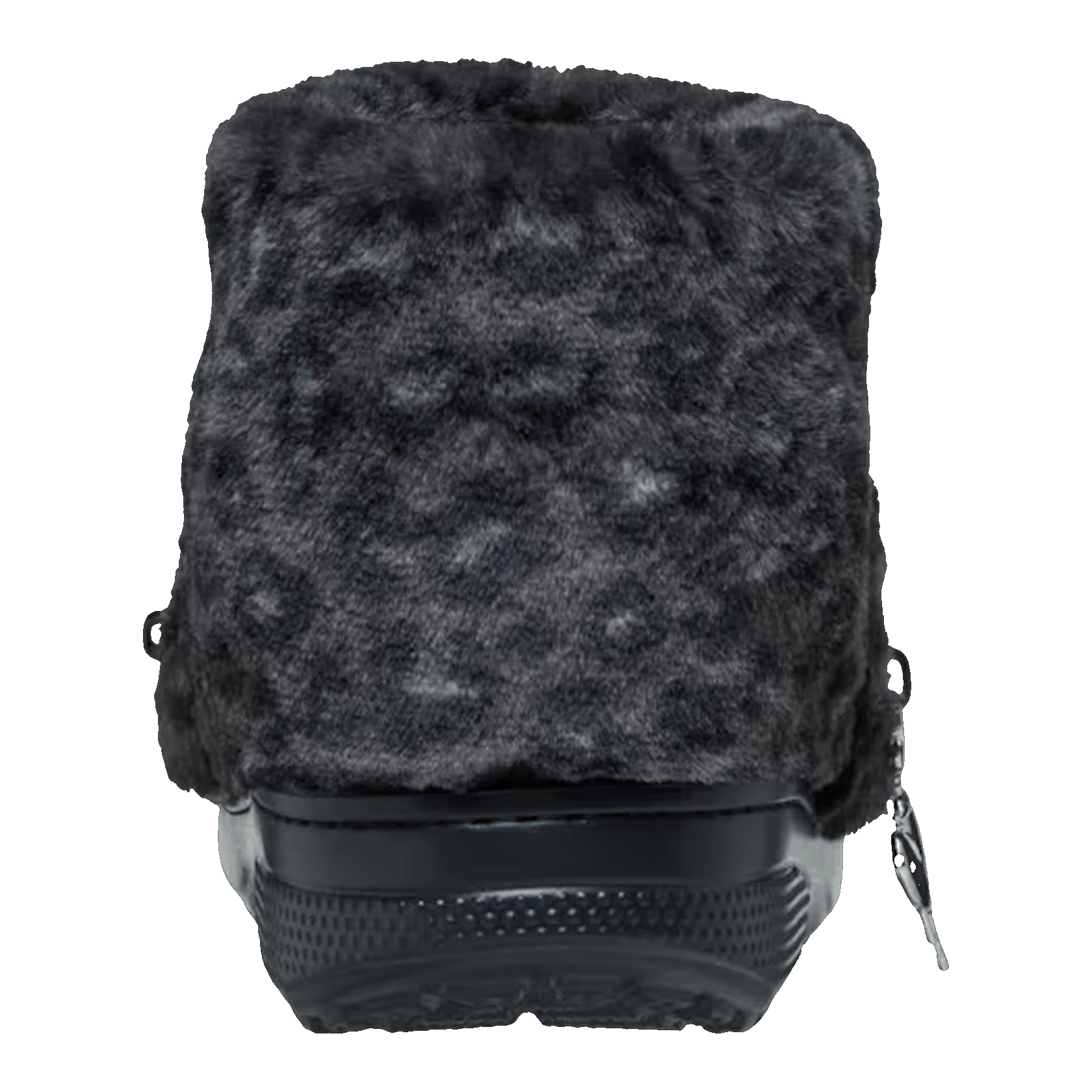Crocs Classic Unfurgettable Boot Black Leopard Back