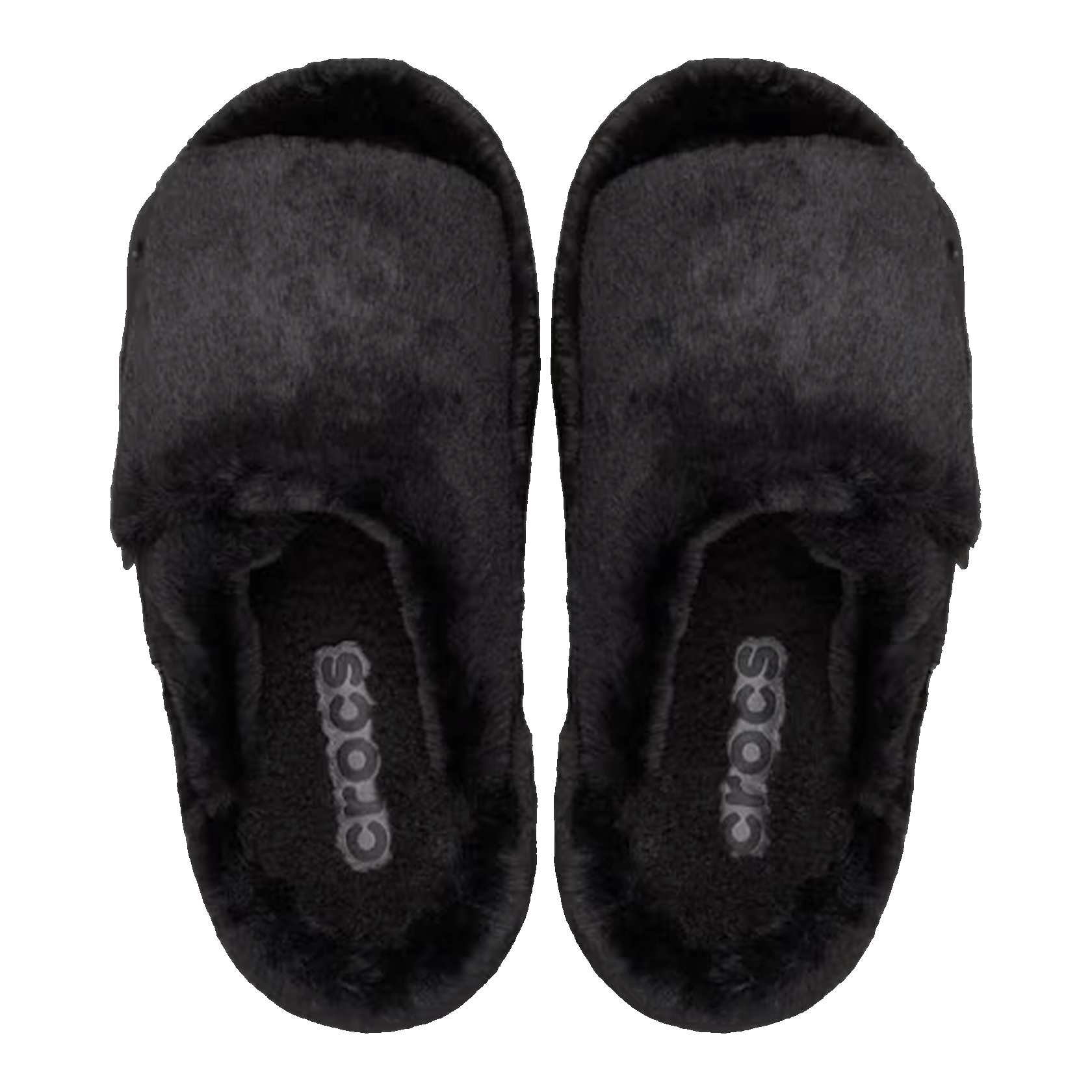 Crocs Classic Unfurgettable Slide Black Oben