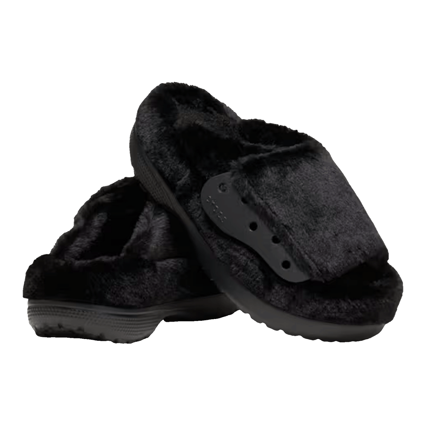 Crocs Classic Unfurgettable Slide Black Side