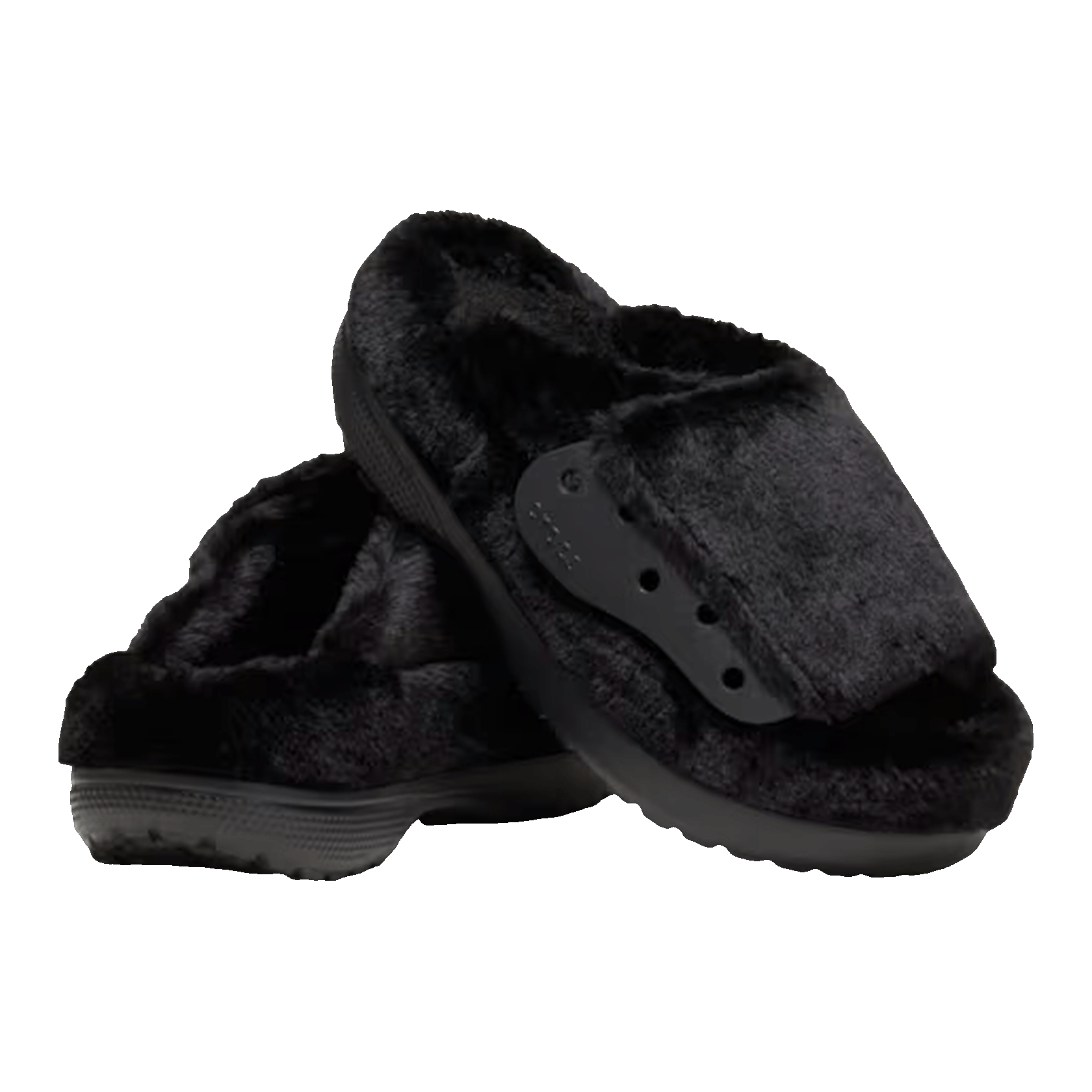 Crocs Classic Unfurgettable Slide Black Side