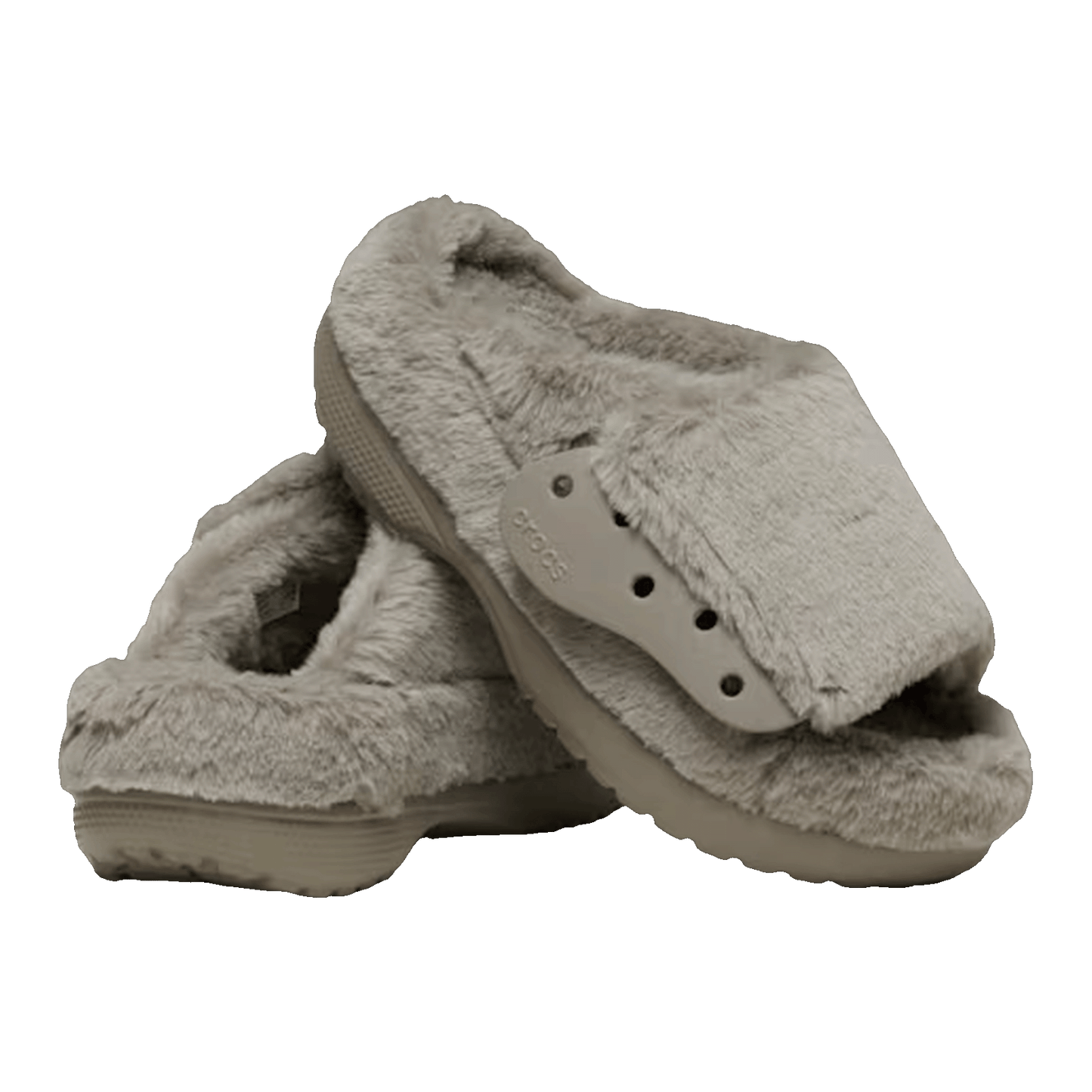 Crocs Classic Unfurgettable Slide Mushroom Side