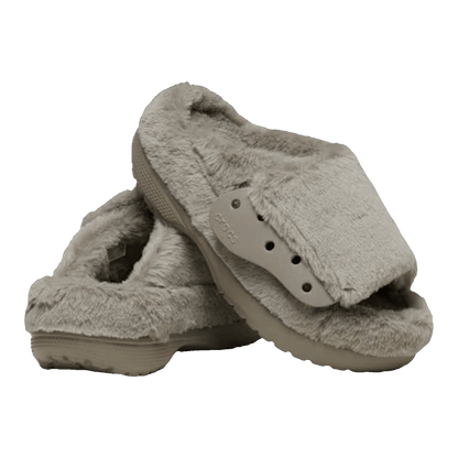 Crocs Classic Unfurgettable Slide Mushroom Side