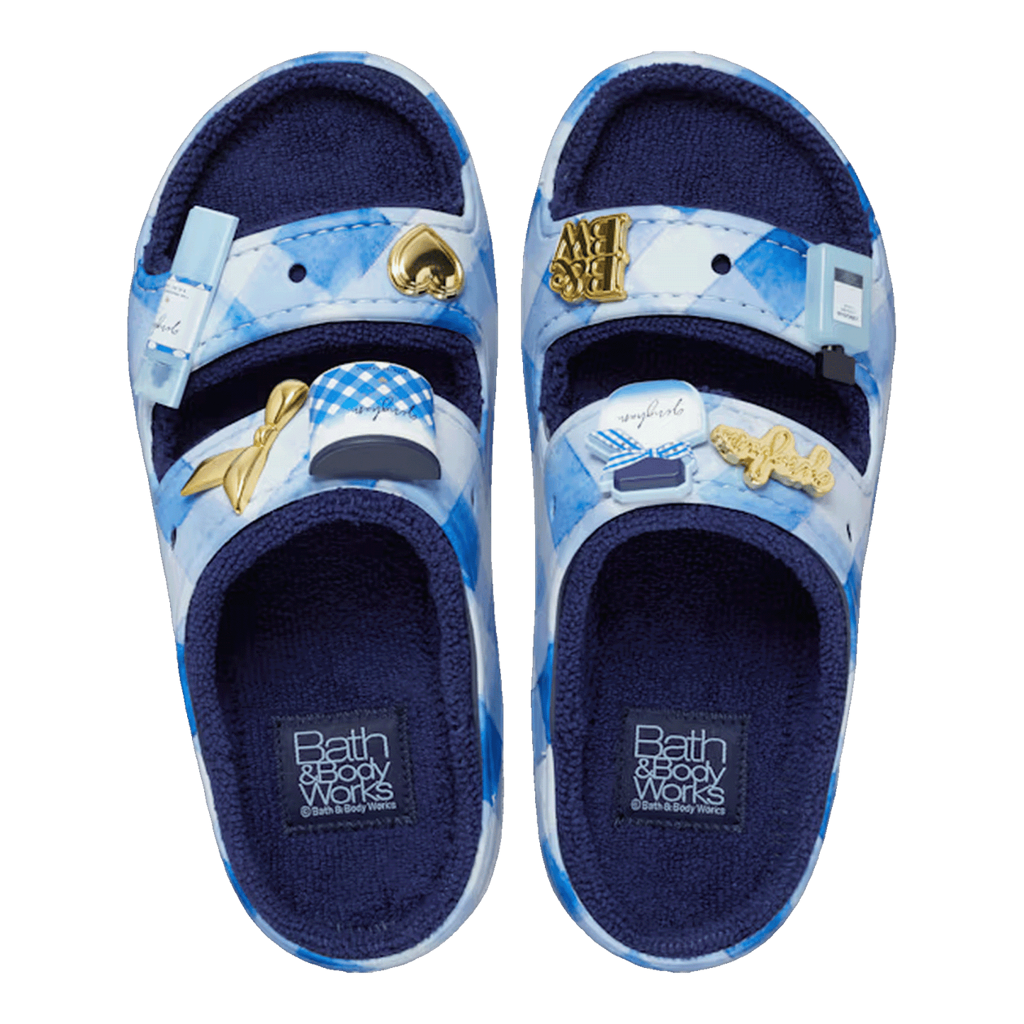 Crocs Cozzzy Sandal Bath & Body Works Blue Multi Oben